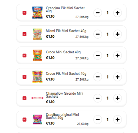 sélection produits sélection produits