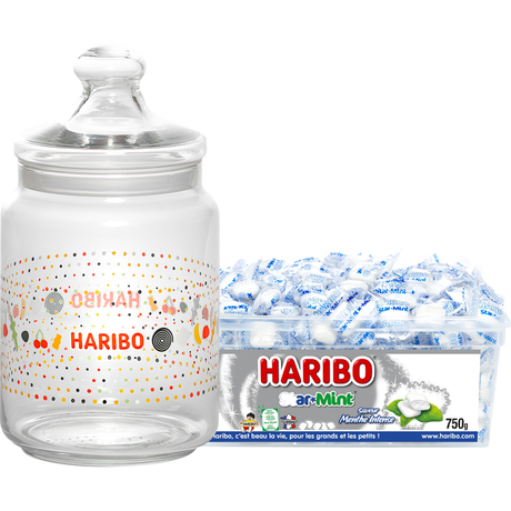 Bonbonnière chic 2L + boîte Starmint 750g image number null
